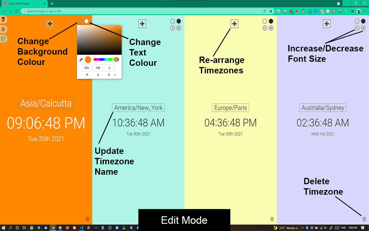 World Clocks截图5