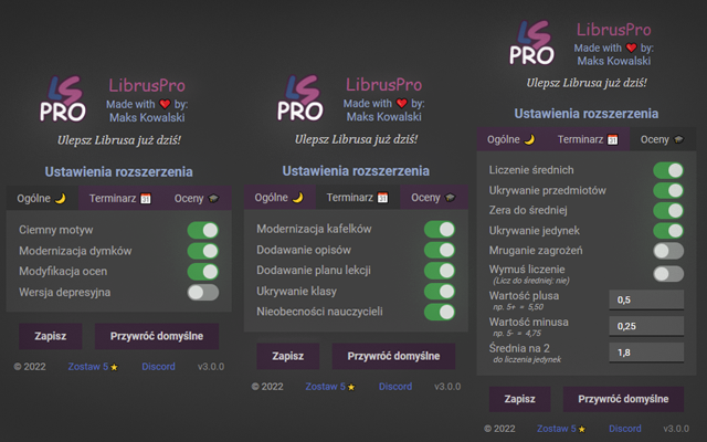 LibrusPro - rozszerzenie do Librusa截图1