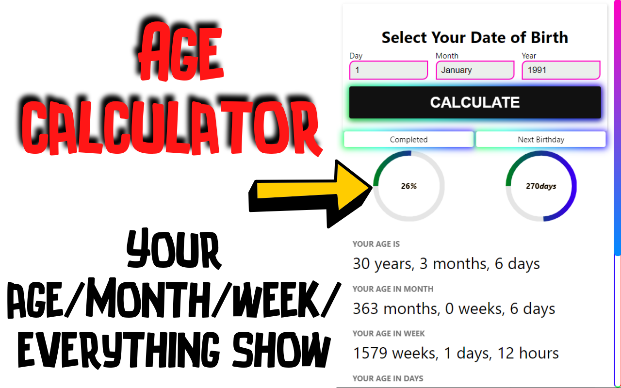 Age Calculator截图1