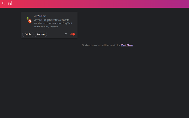 JoyVault Tab截图2