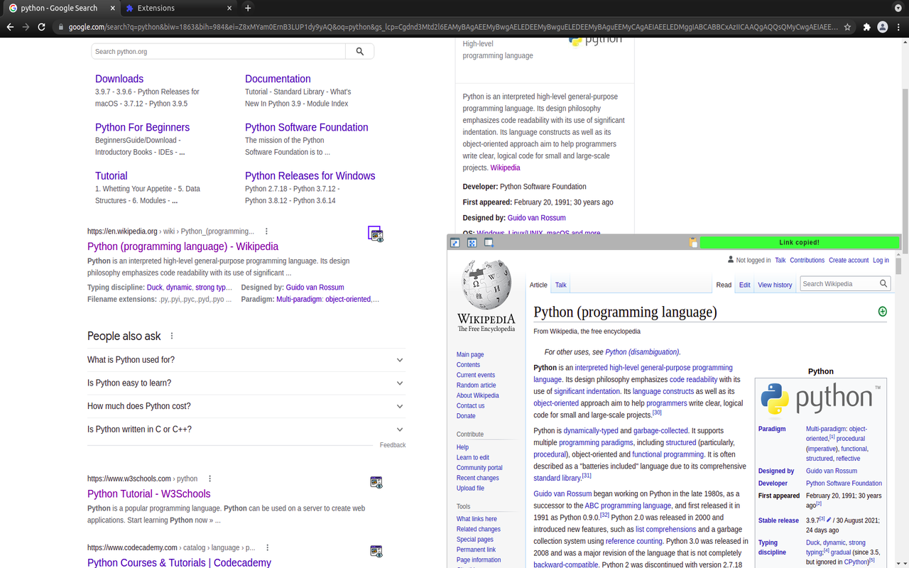 Search result previewer截图2