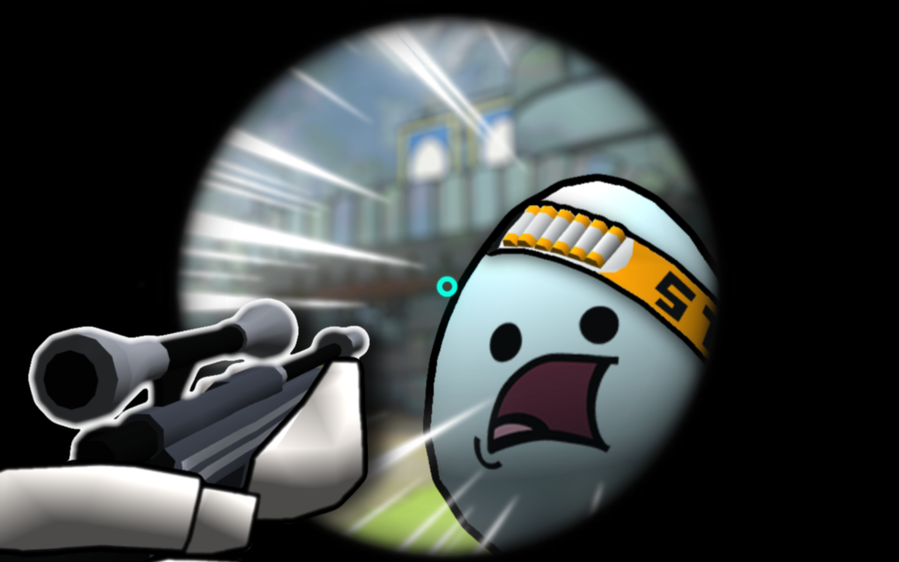 Simple Ringed Reticle | Shell Shockers Theme截图1