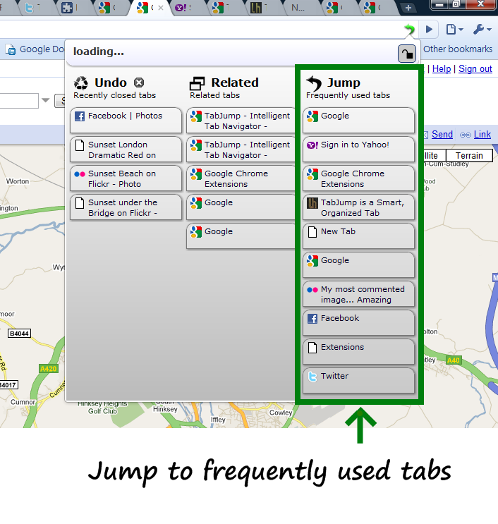TabJump - Intelligent Tab Navigator截图1
