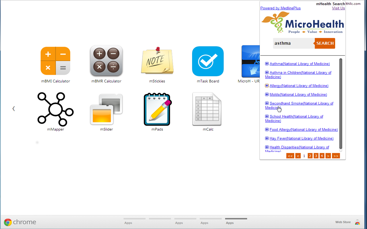 mHealth Search截图1