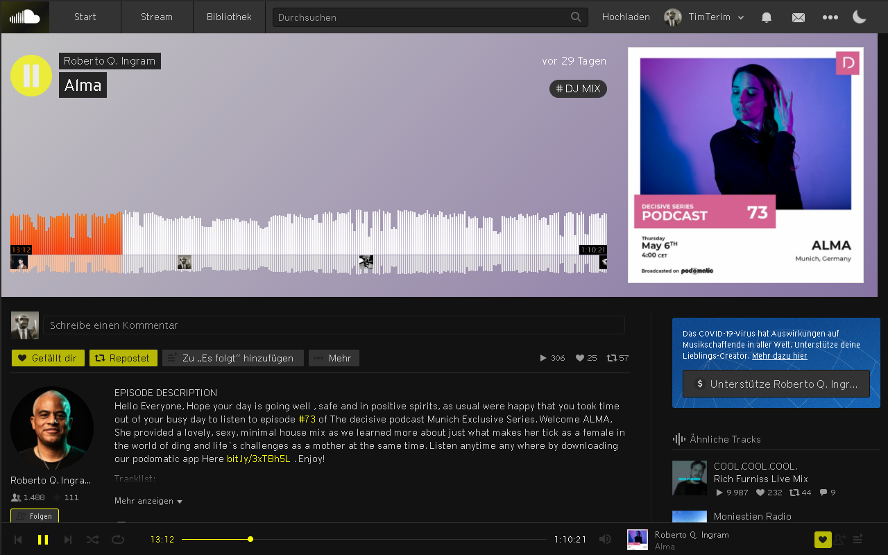 Soundcloud Darker截图6