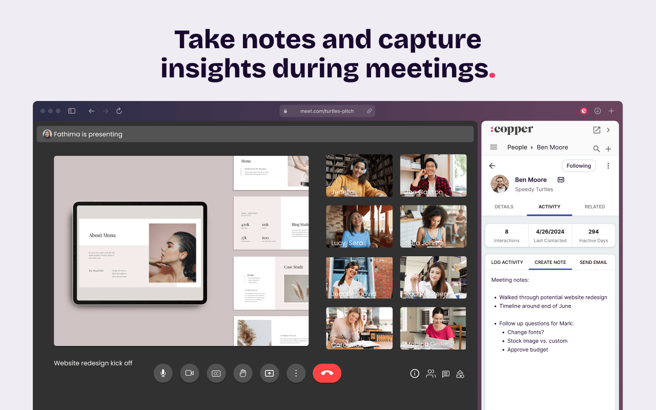 Copper CRM for Gmail and LinkedIn截图1