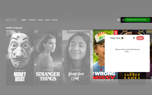Sinc - Watch Netflix Together截图4