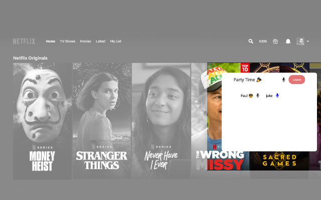 Sinc - Watch Netflix Together截图5