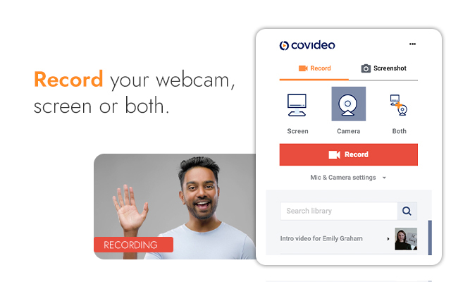 Video & Screen Recorder For Work | Covideo截图2