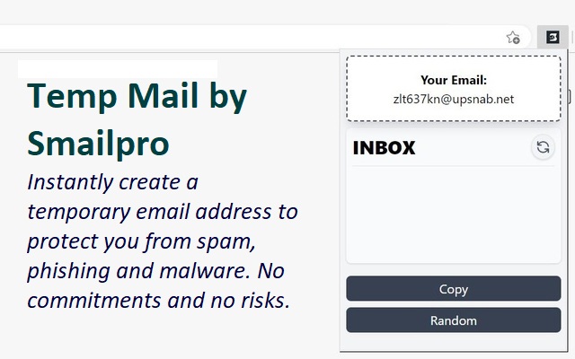 Temp Mail by Smailpro截图1