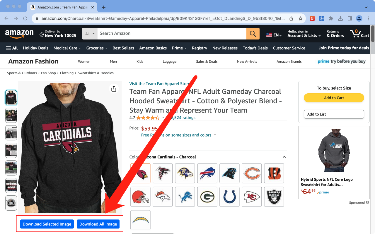 Amazon Image Downloader |CSV & Image、Video截图3