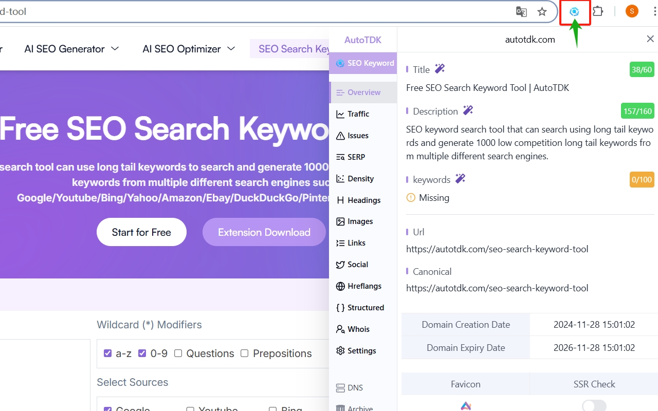 SEO Search Keyword Tool截图5