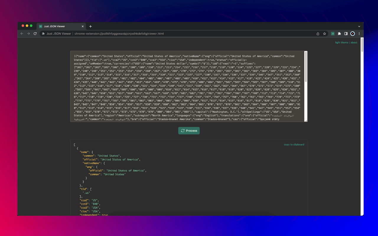 Just JSON Viewer截图1