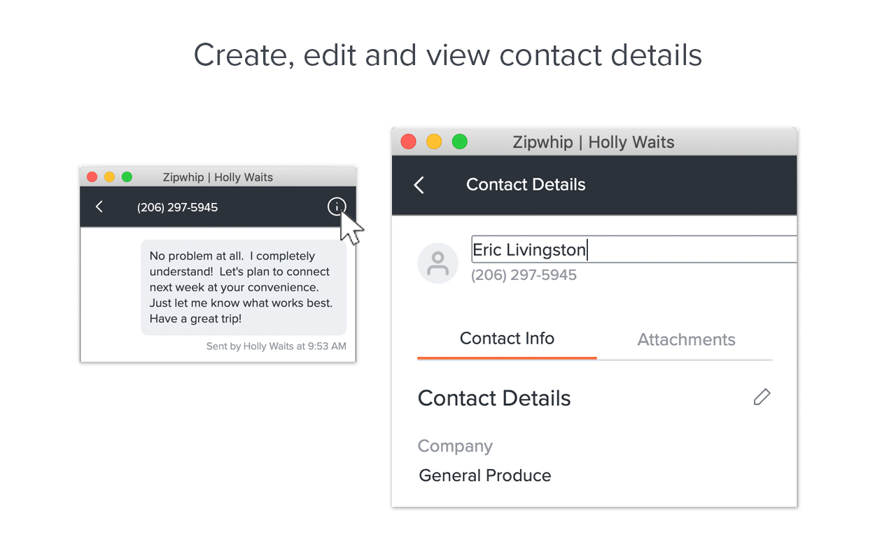 Zipwhip Extension截图3