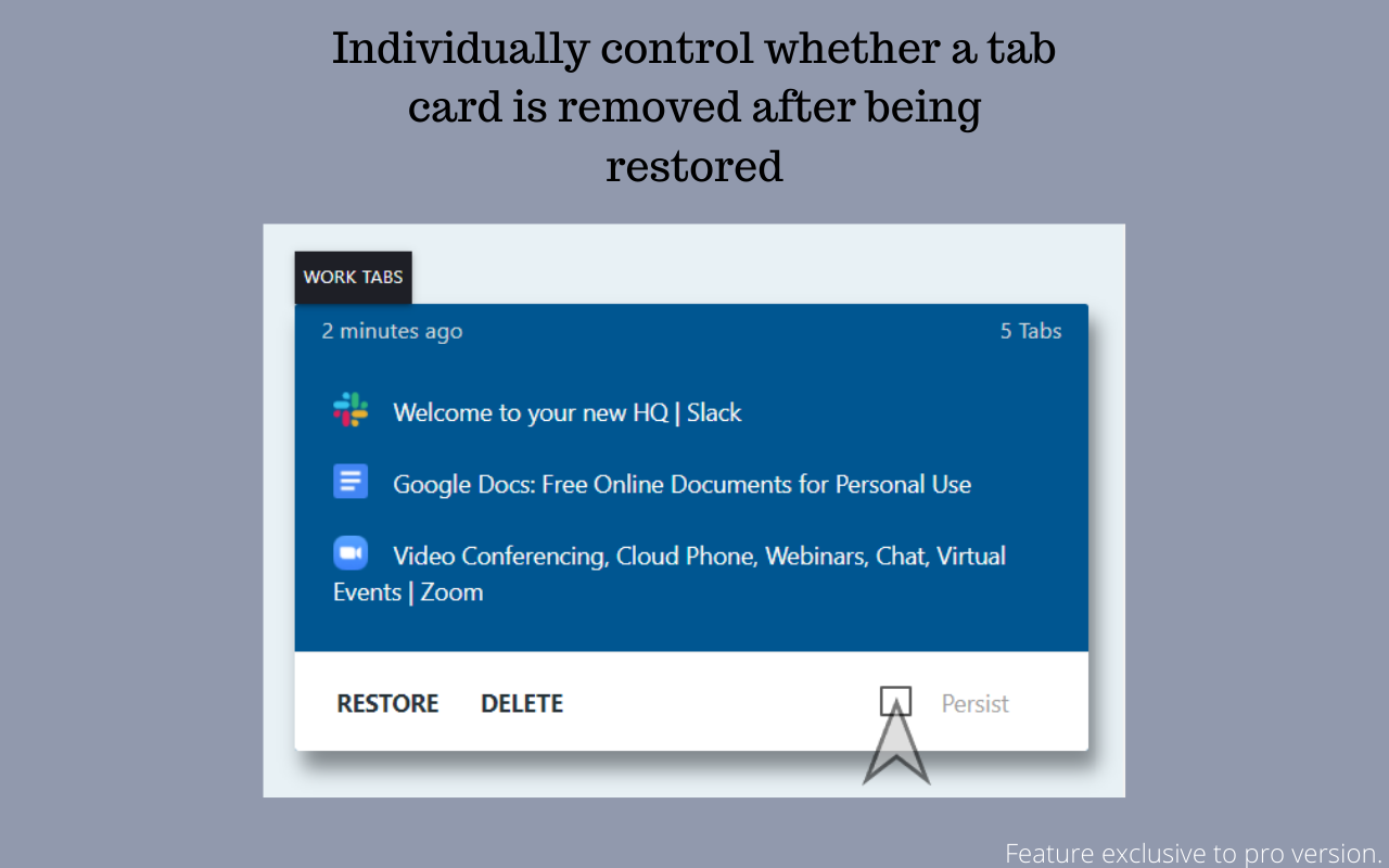 Save Chrome Tabs For Later截图1