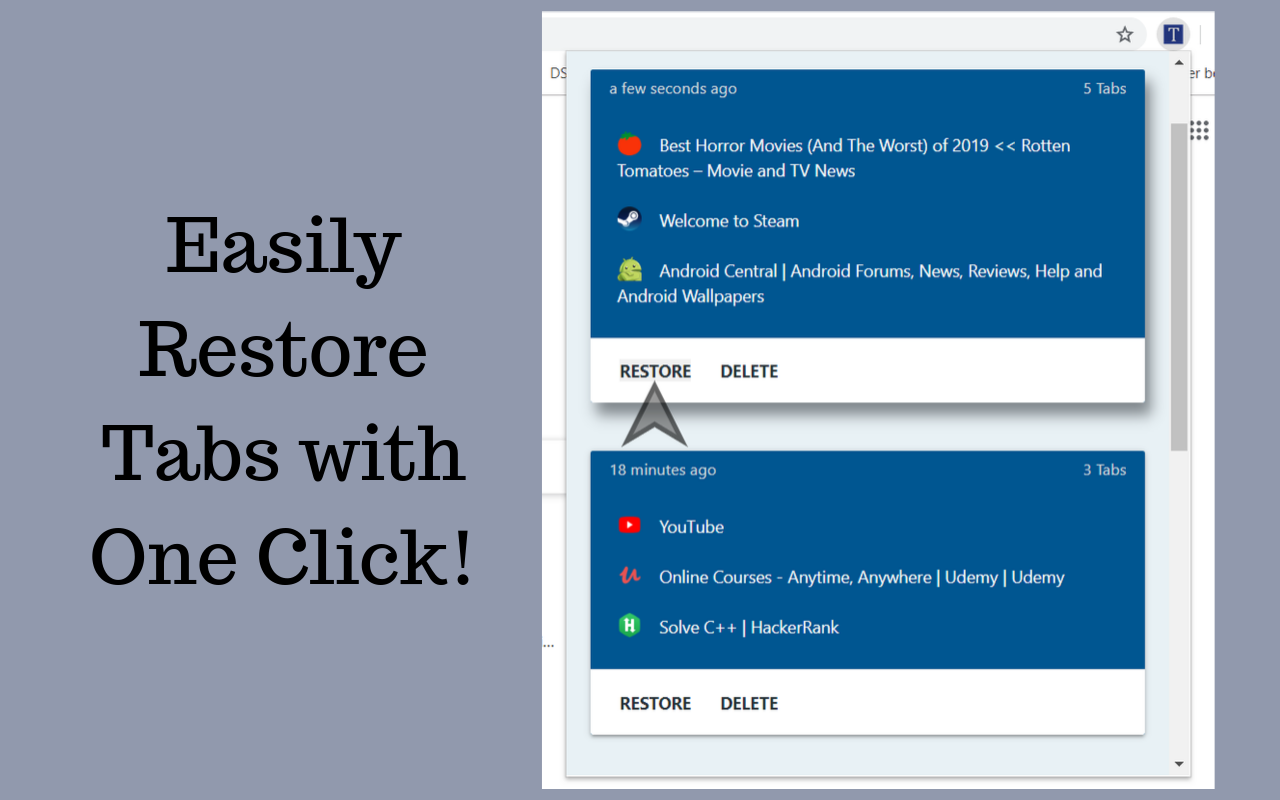 Save Chrome Tabs For Later截图4