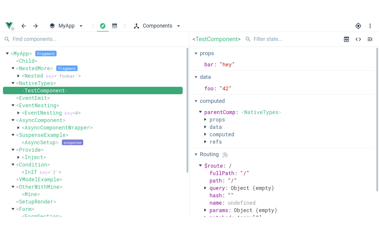 Vue.js devtools截图1