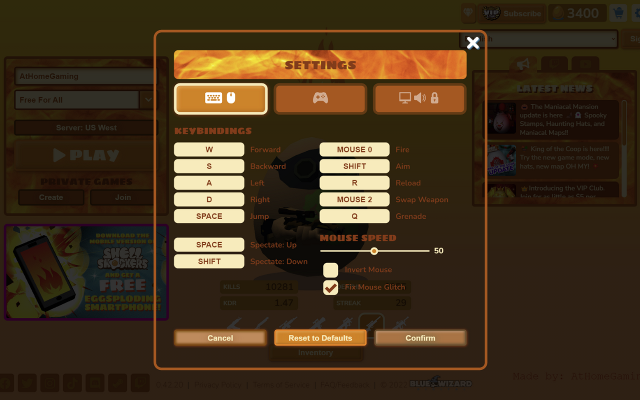 ｟Fire๖ۣۜMarcos｠ | Shell Shockers Theme截图4