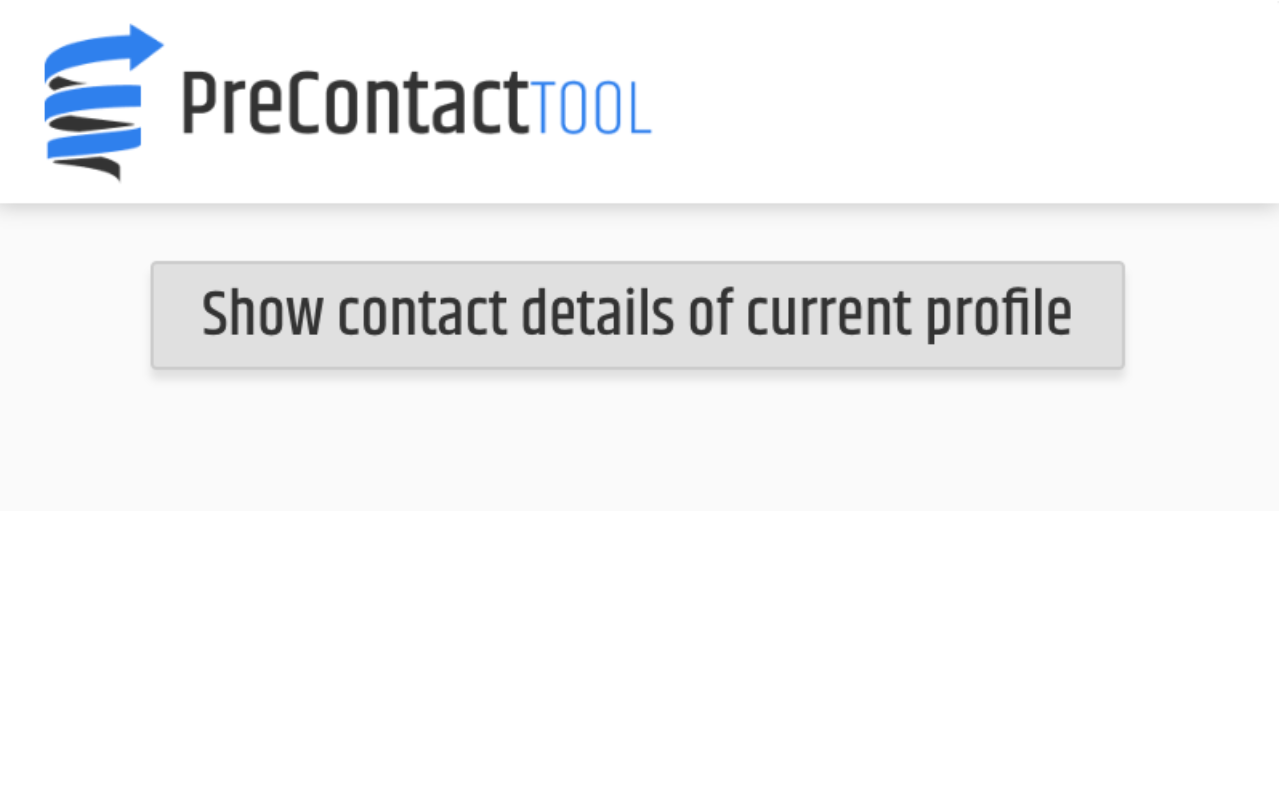 Precontact Tool: One at the time.截图1