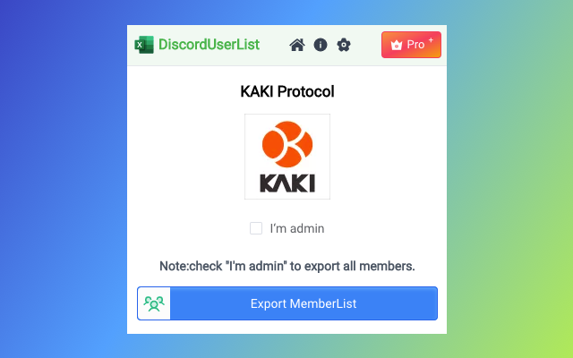 Discord User List Exporter截图1
