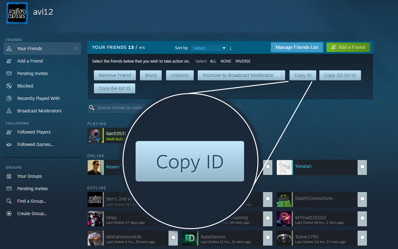 Steam ID Finder截图1