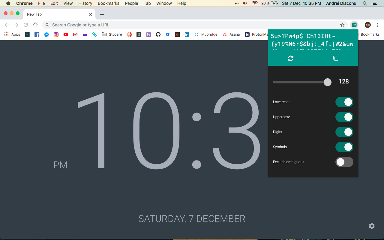 btPass: Secure password generator截图1