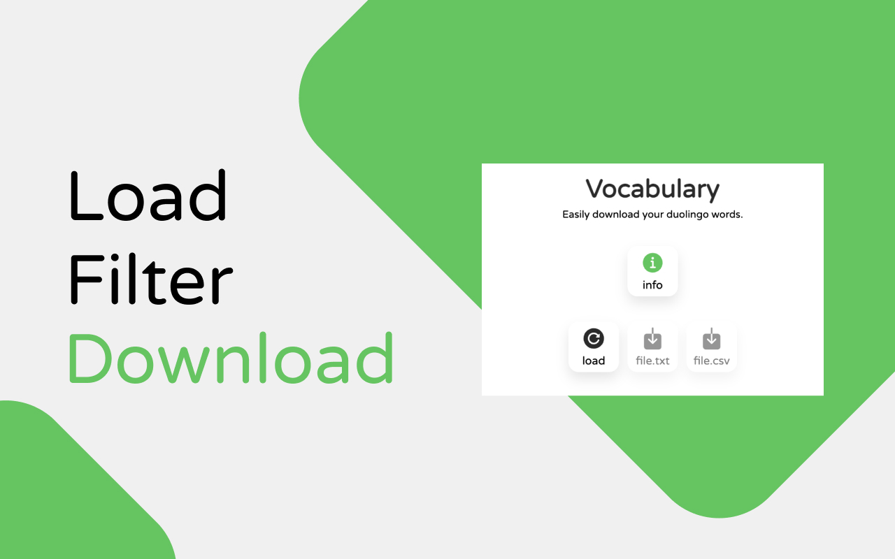 Duolingo Vocabulary Downloader截图2