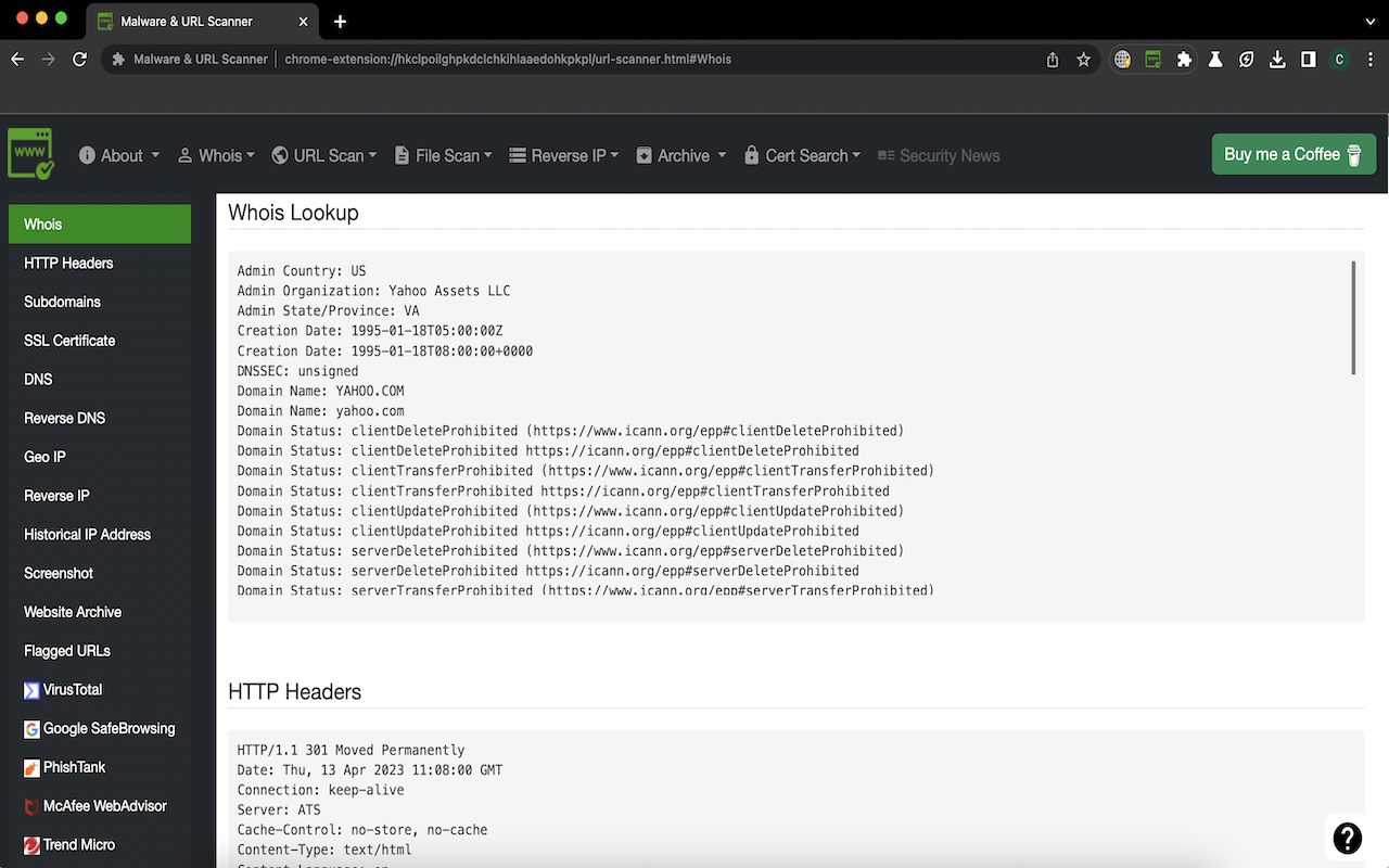 Malware & URL Scanner截图1