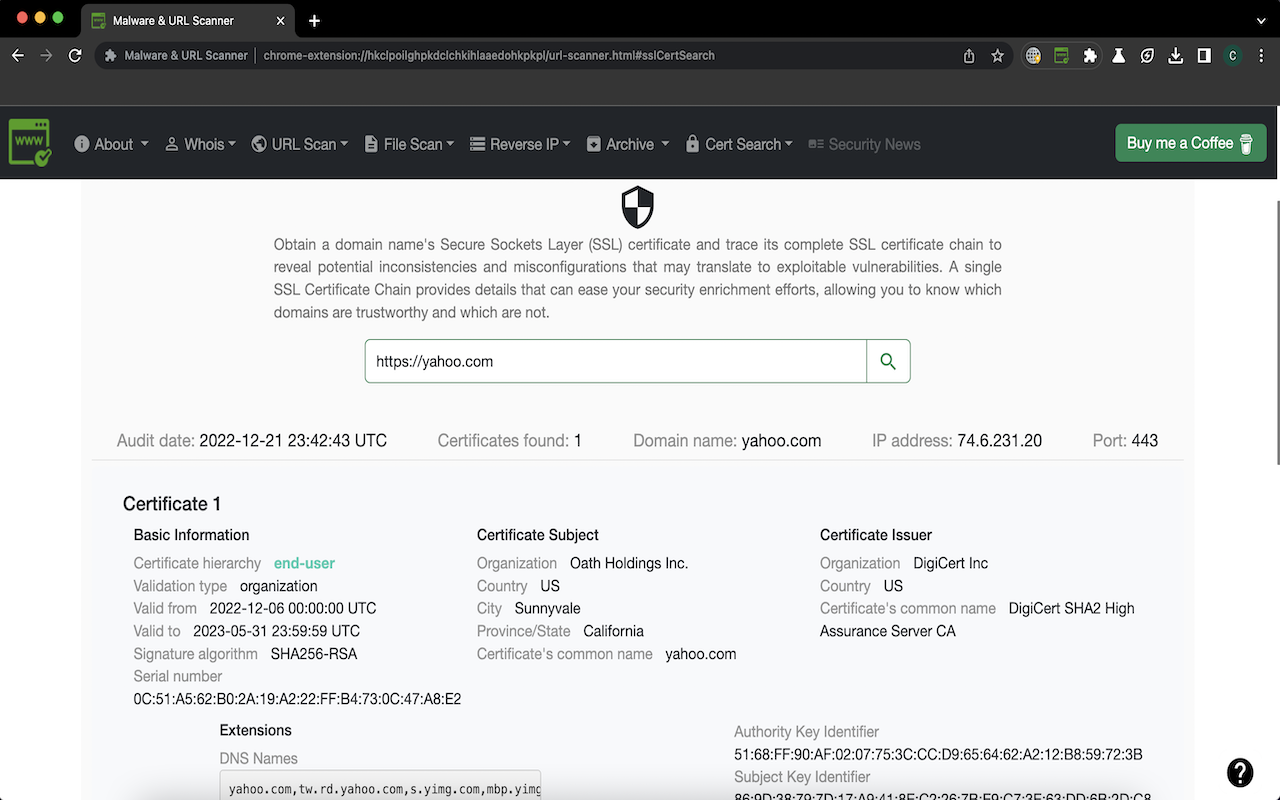 Malware & URL Scanner截图2
