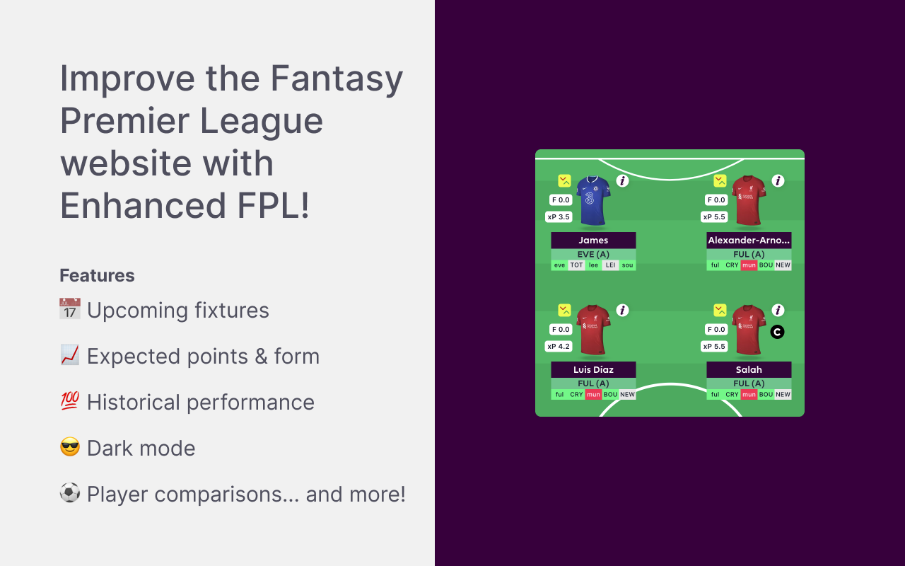 Enhanced FPL - FPL on steroids截图2