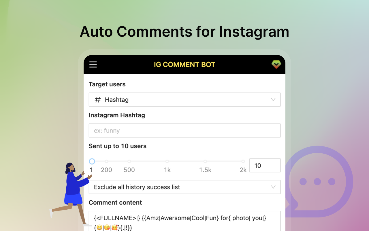 CommentFox - IG Comment Bot截图2