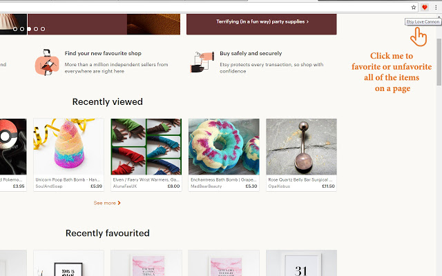 Etsy Love Cannon截图4