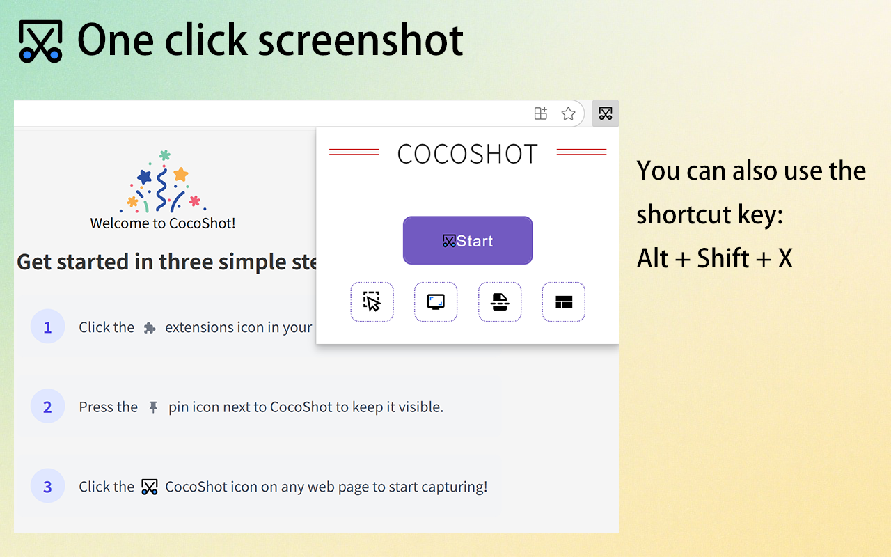 屏幕截图 – 屏幕捕捉与截图编辑器-CocoShot截图1