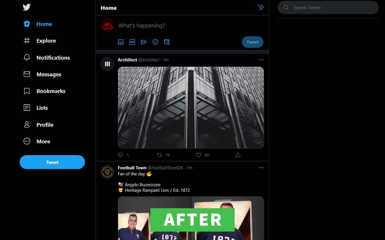Clean Twitter截图2