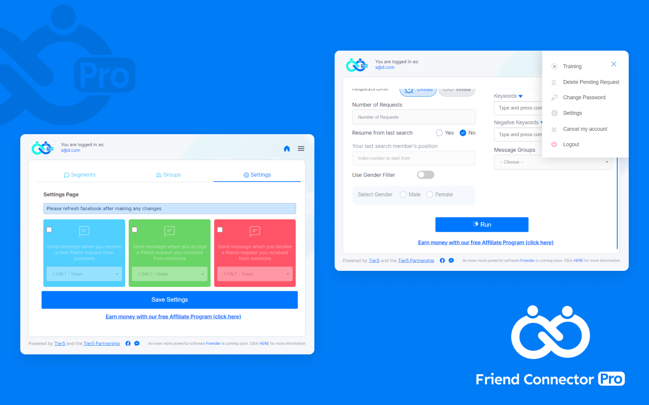 Friend Connector Pro截图1