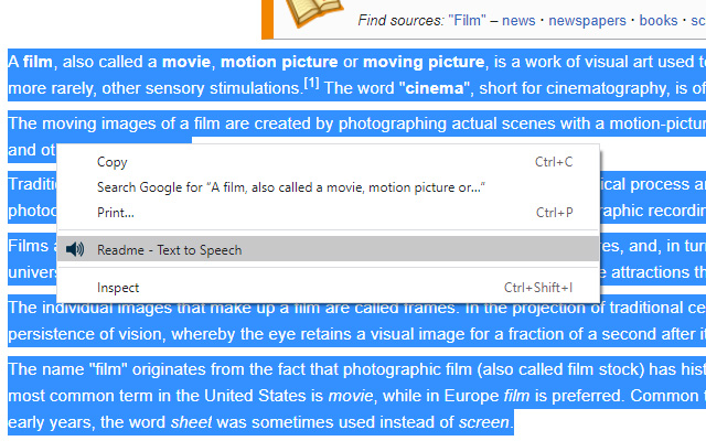 Readme - Text to Speech截图3