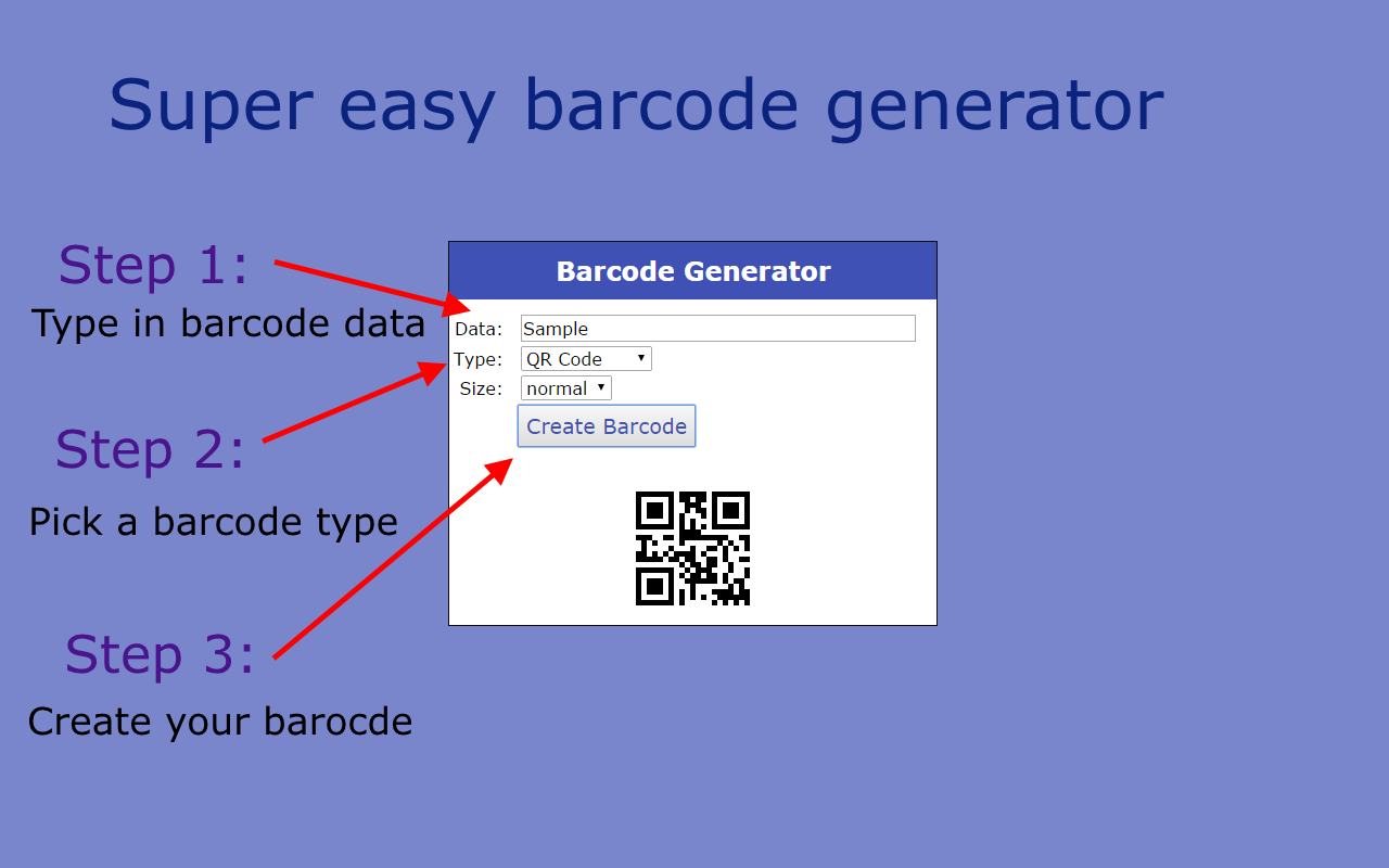 Barcode Generator截图1