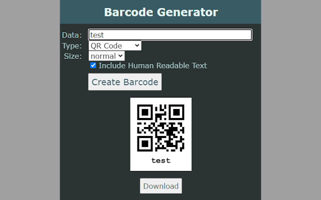 Barcode Generator截图2