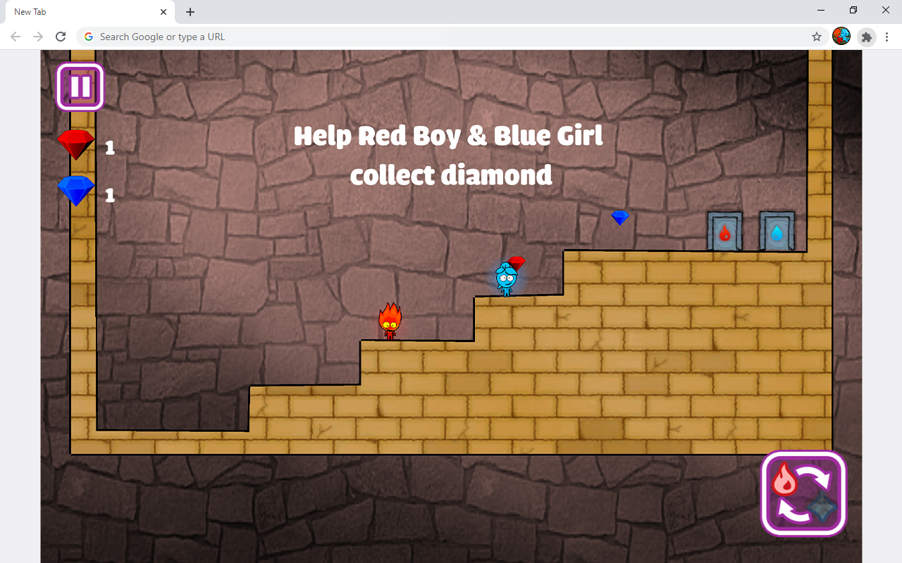 Red Boy And Blue Girl Game截图3