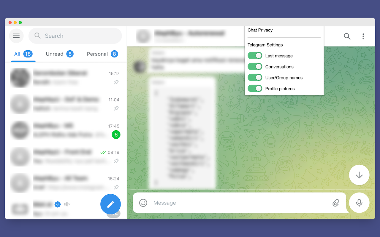 Chat Privacy - Beta截图1
