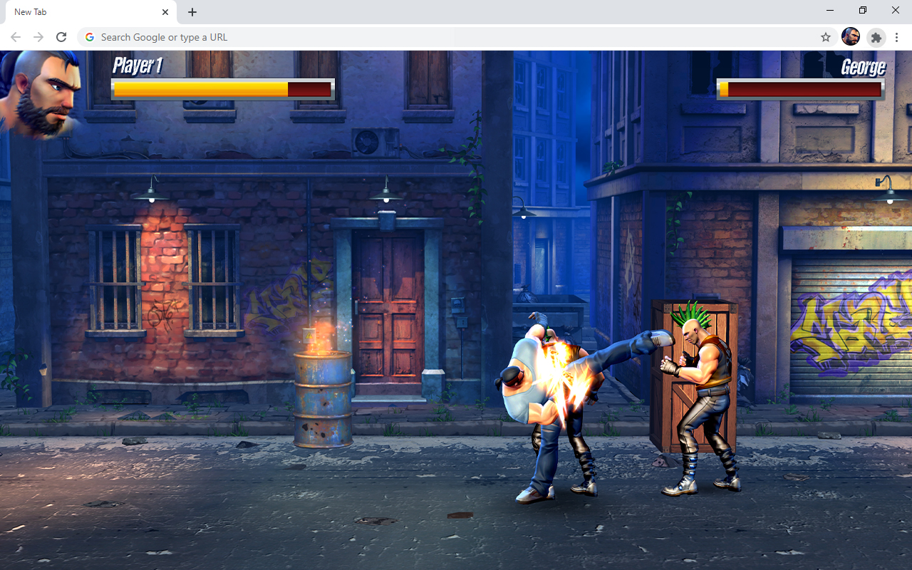 Street Fighter Game Online截图2