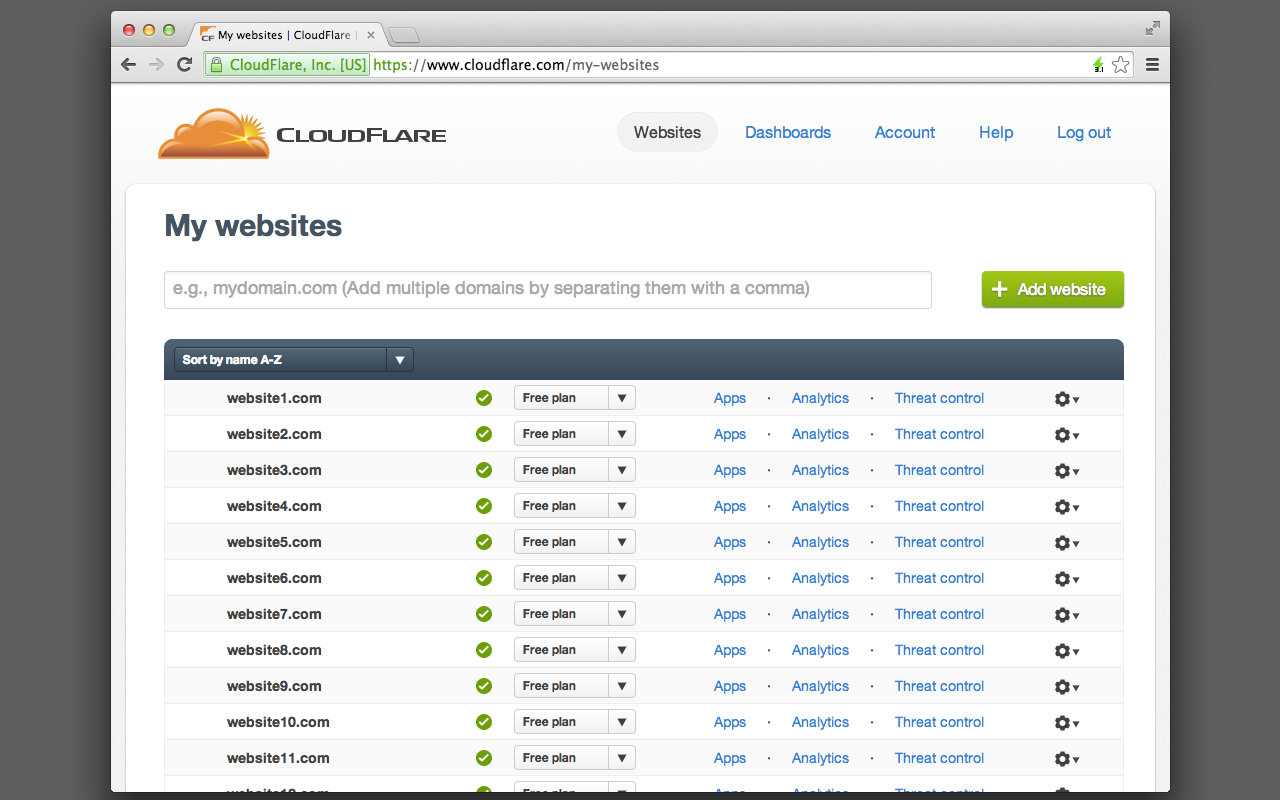 CloudFlare Skinny截图1