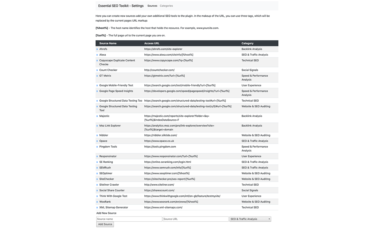 Essential SEO Toolkit (SEO Analysis Tool) from Opace截图4