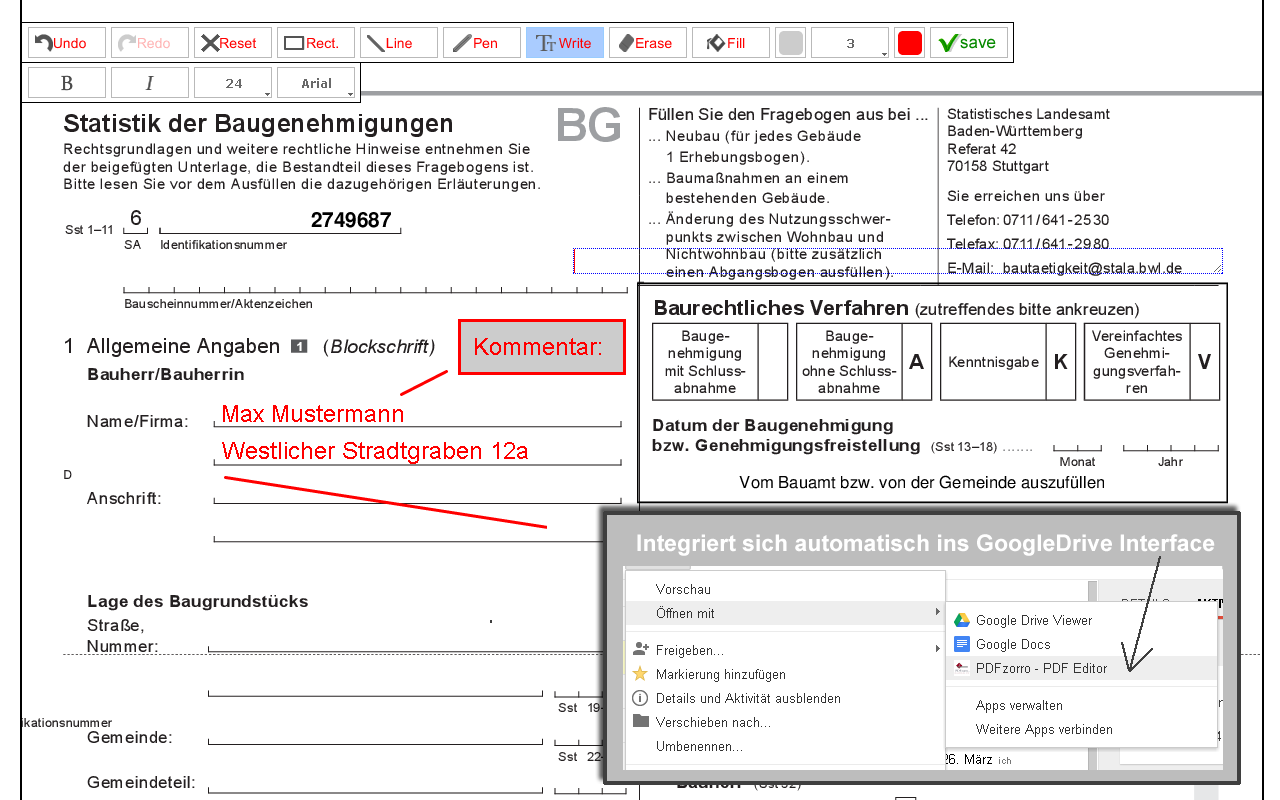 PDF Editor Extension - PDFzorro截图1
