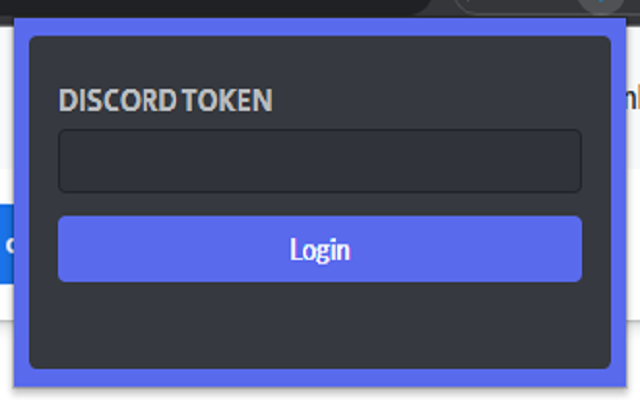 Discord Token 登录截图1