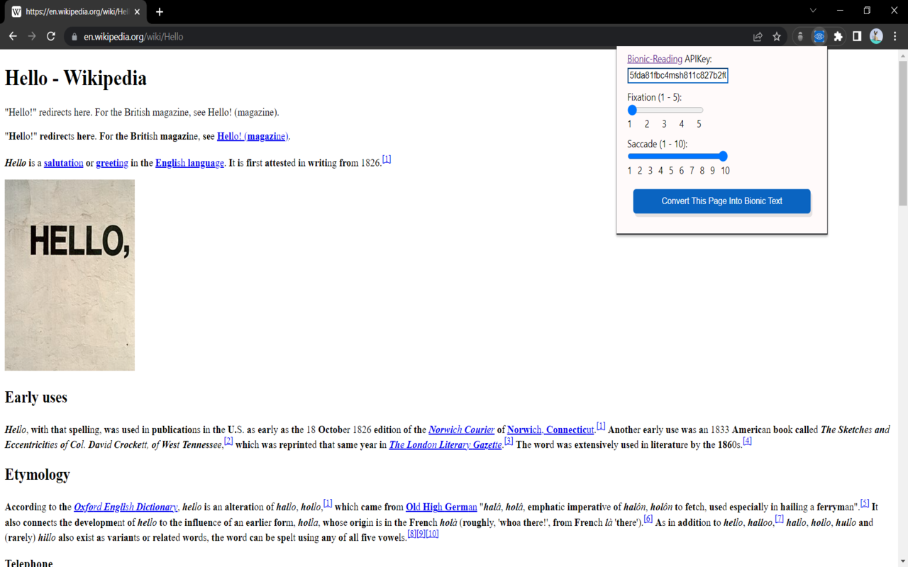 Bionic Text Converter截图1