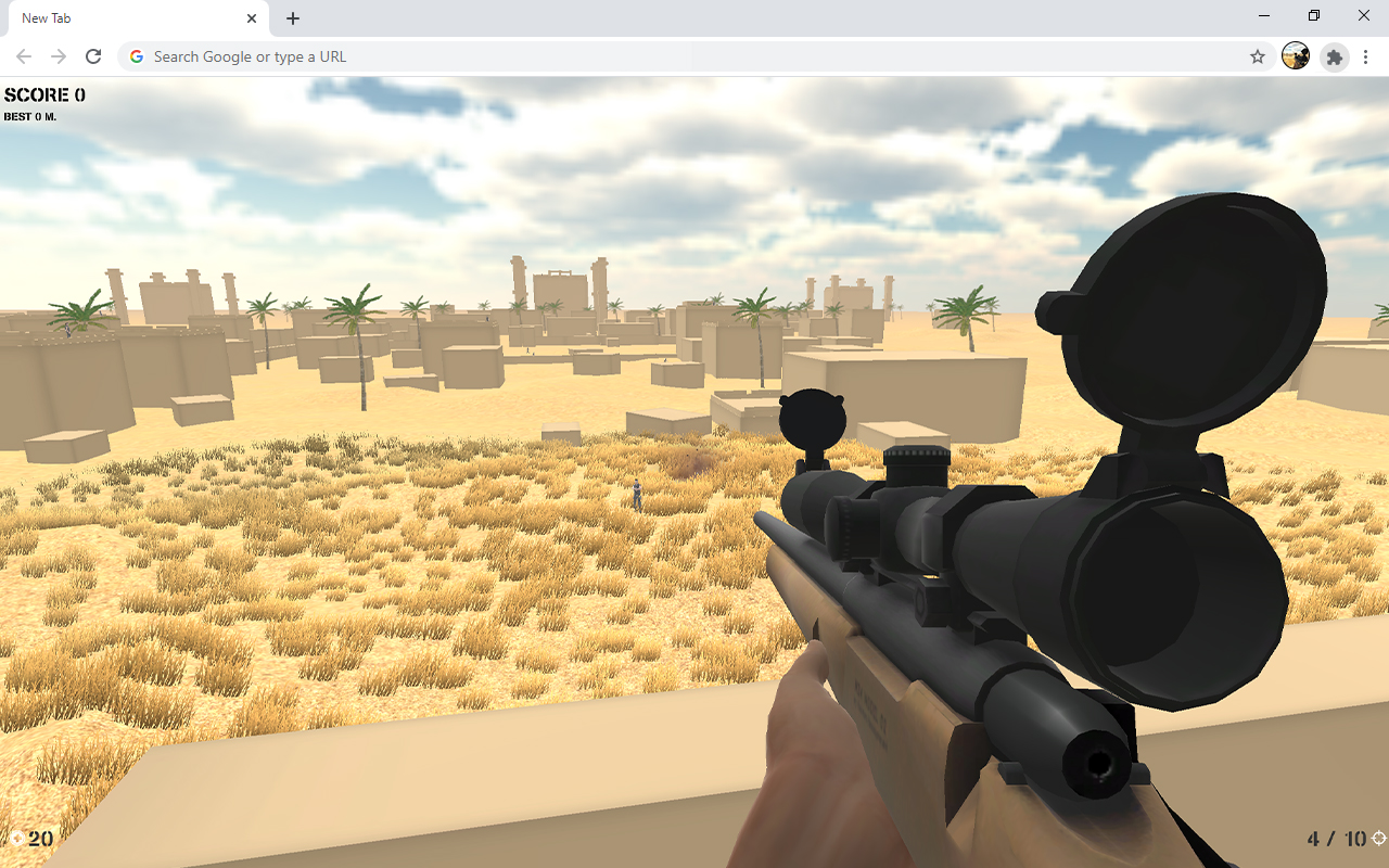 Sniper Gun Shooting Game截图3