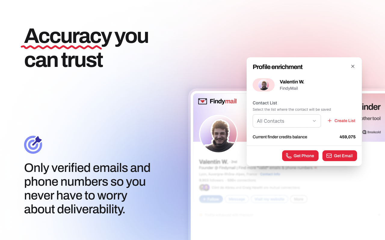 Findymail - Email & Phone Finder截图2