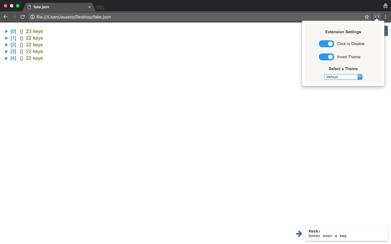 JSON Viewer React截图3
