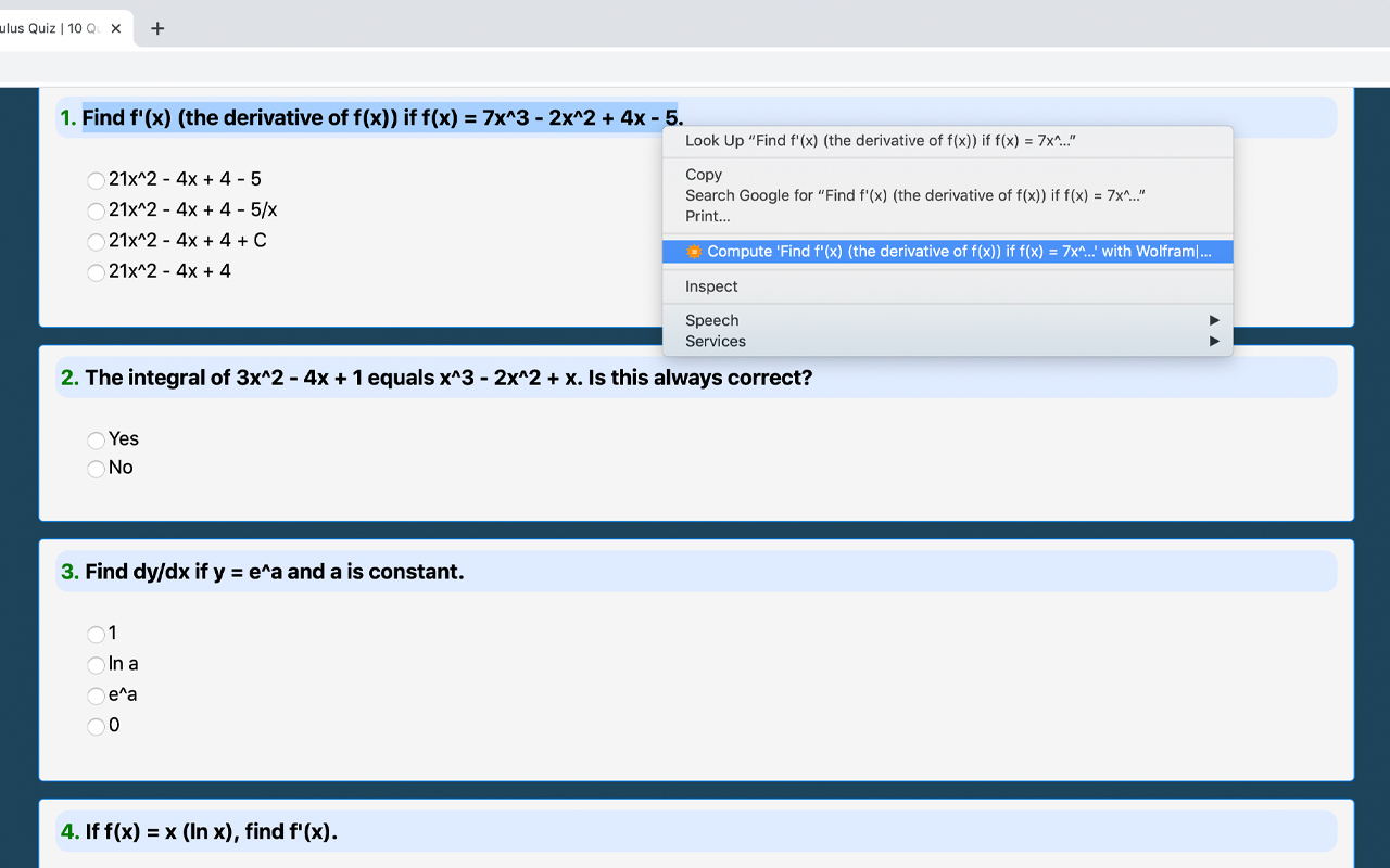 Wolfram|Alpha (Official)截图1